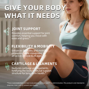 Capsules de <span class=keywords><strong>Glucosamine</strong></span> <span class=keywords><strong>HCl</strong></span> OEM/ODM, 120 unités, Compléments alimentaires pour la santé des articulations et des os, Végétaliens, Biologiques, Faibles en glucides, Halal, Pour femmes enceintes - Product Image 3