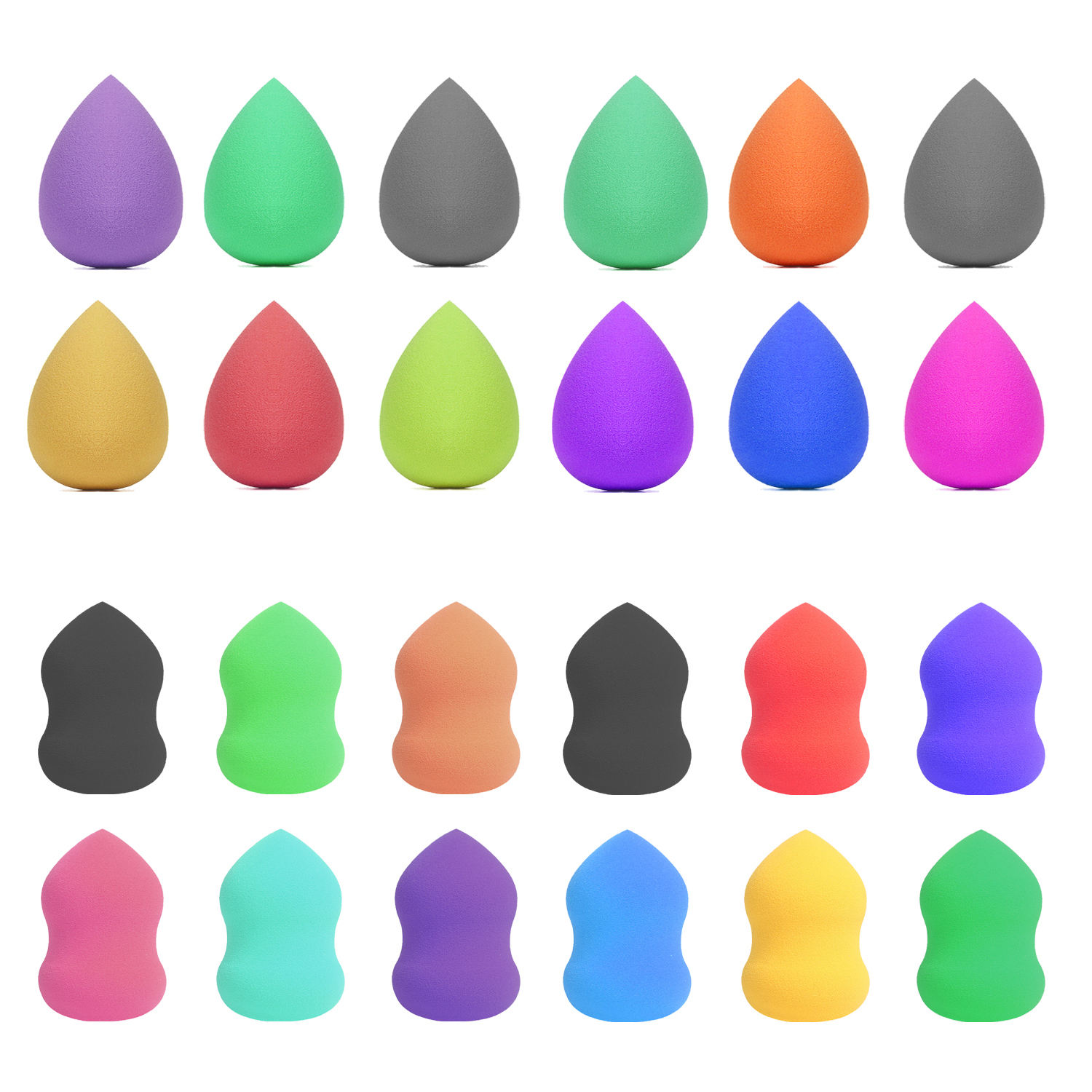 ฟองน้ำแต่งหน้าหลากสี