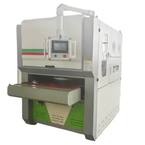 Mesin pemoles penghalus mesin Deburring logam lembaran datar pabrikan di Tiongkok