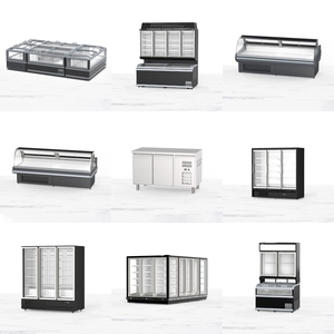 Vitrine réfrigérée verticale de supermarché de haute qualité avec porte <span class=keywords><strong>en</strong></span> verre, réfrigérateur <span class=keywords><strong>combiné</strong></span>, <span class=keywords><strong>congélateur</strong></span> - Product Image 6