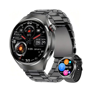 Montre connectée <span class=keywords><strong>S10</strong></span> pour hommes avec <span class=keywords><strong>double</strong></span> bracelet, moniteur, cadrans personnalisables, montres de suivi d'activité - Product Image 1