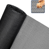Barrière de protection en filet pour animaux de compagnie XFD au design moderne pour chats et chiens, polyester + PVC, résistante aux insectes, installation facile, utilisation à domicile/hôtel