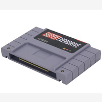Vente en gros de nouvelles cartouches de jeu SUPER GAMES SNES rétro, cartouche de jeu SUPER EVERDRIVE, matériau ABS plastique, parfaitement compatible