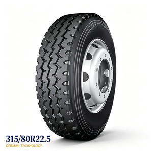 ยางรถบรรทุกจีนใหม่ 1200R20 11R22.5 12R22.5 13R22.5 295 80R22.5 385 65R22.5 285 75R24.5 315 80r22.5 ขนาด 22.5 นิ้ว - Product Image 1