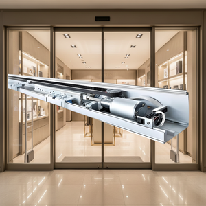 Opérateur de porte coulissante automatique, système de contrôle de portail électrique, moteur DC sans balais, atelier industriel, alliage d'aluminium - Product Image 1