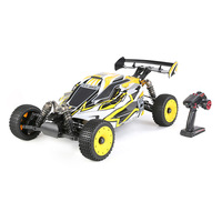 Voiture de course tout-terrain RC Rofun V5, niveau d'entrée, échelle 1/5, haute vitesse, quatre roues motrices, avec moteur 32cc et transmission par arbre.