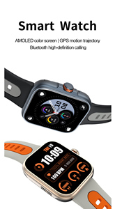 Nuevo reloj inteligente GPS incorporado S216 mujeres ritmo cardíaco 1,78 pulgadas Amoled 3ATM impermeable deportes al aire libre Fitness mensaje Push - Product Image 4