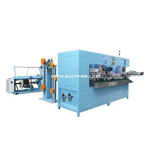 Automatic power cable producing equipment 16A 10A 6A plug inserting crimping wire stripping tinning machine