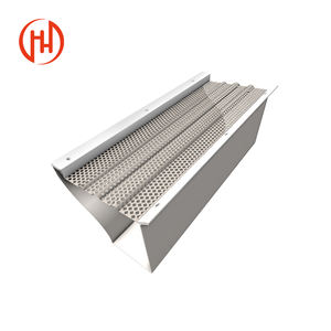 2024 nouvelle conception 5 pouces garde de gouttière en aluminium avec <span class=keywords><strong>prix</strong></span> de vente garde de gouttière en aluminium - Product Image 6