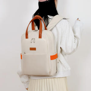 Mochila multifuncional impermeable para ordenador portátil para mujer, mochila multiusos a la moda y para oficina, mochila de doble uso - Product Image 1