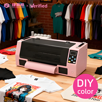 Máquina de Impresión DTF A3 Económica, Impresión Directa a Película PET con Tinta de Pigmento Blanco para Personalización de Camisetas