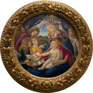 Sandro Botticelli la Madonna du magnifique Reproduction de la célèbre peinture à l'huile pour la décoration murale de la maison - Product Image 3