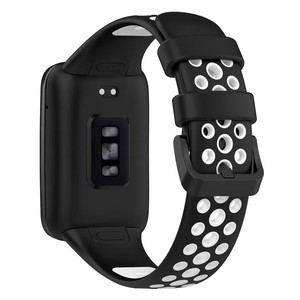 Correa de Silicona para Xiaomi Band 7 Pro, Correa de Reloj Deportiva de TPU de Doble Color Oficial para Xiaomi Band 7 Pro - Product Image 3