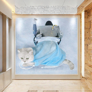 Kantong Mandi Kucing Berjaring yang Dapat Disesuaikan, Bernapas, <span class=keywords><strong>Anti</strong></span> Gigit, <span class=keywords><strong>Anti</strong></span> Gores, Jaring Cuci untuk Hewan Kecil - Product Image 3