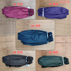 Manchons de protection en tissu PVC imperméable, couleur unie, coupe ample, pour usage en usine alimentaire et cuisine - Product Image 4