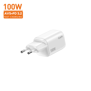 Chargeur Vina Slim Design 100W GaN AVS PD3.2 avec trois ports 2C, haute puissance, corps compact pour la maison, le bureau et les voyages - Product Image 6