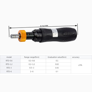 AICEYI Llave Dinamométrica Manual de Grado Industrial con Fuerza de Torque Ajustable, Llave de Fuerza Preestablecida Profesional ASQ-0.6, 1 Año de Garantía, OBM OEM - Product Image 5