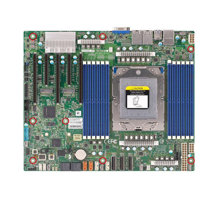 Supermicro H13SSL-NT マザーボード Supermicro H13ssl-N Server Motherboards with AMD EPYC 9004