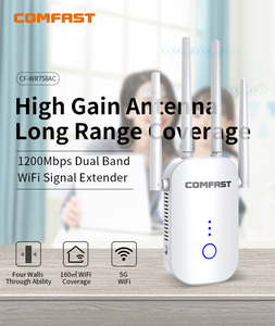 Repetidor inalámbrico de alta velocidad 5G COMFAST 1200 <span class=keywords><strong>V3</strong></span>, extensor Wifi de banda Dual de largo alcance de Mbps, <span class=keywords><strong>señal</strong></span> fuerte - Product Image 3