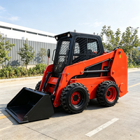 Chargeuse compacte diesel sur chenilles personnalisée de 23 kW 25 CV, 300 kg 1258 kg pour équipement de verger