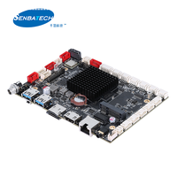 Carte mère industrielle embarquée SBC 1000M Lan RK3568 Cortex-A55 LPDDR4 2G EMMC 32GB USB3.0 WIFI BT5.2 Android