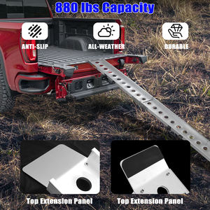 <span class=keywords><strong>Rampe</strong></span> <span class=keywords><strong>de</strong></span> moto en aluminium, capacité <span class=keywords><strong>de</strong></span> 440 lb, <span class=keywords><strong>rampe</strong></span> <span class=keywords><strong>de</strong></span> chargement portable pour moto tout-terrain, vélo et vélo électrique, camionnettes, remorques et abris - Product Image 4