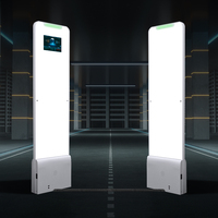 Lector de Puerta RFID UHF WYUAN con Algoritmos Inteligentes de IA, 860-960MHz, Control de Acceso EAS, Puerta de Seguridad Antirrobo con Pantalla
