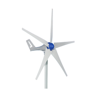 Aerogeneradores Portátiles OLU LB1.2-100 de 100W, 12V 24V, Aspas de 1.2m, Velocidad de Arranque de 2.0m/s, Funcionamiento Silencioso, para Uso Doméstico