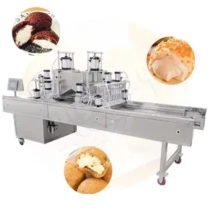 MY Cake Batter Depositor Machine Bread Puff Cake Fill Machine Production Line for Honey Cake