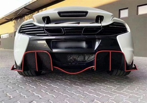 Difusor Trasero de Fibra de Carbono Seca, Estilo 675LT, Kit de Carrocería Pequeño para <span class=keywords><strong>McLaren</strong></span> 12C MP4 625C 650S, Piezas Aero Mod - Product Image 5