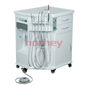 Diş hastane ekipmanları taşınabilir diş ünitesi ile 2 adet Handpiece boru diş birimleri ile kamera - Product Image 6