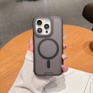 Funda Magnética Mate Esmerilada Antigolpes para Móvil, Compatible con <span class=keywords><strong>iPhone</strong></span> 17 16 15 <span class=keywords><strong>14</strong></span> 13 <span class=keywords><strong>Pro</strong></span> Max, con Carga Inalámbrica - Product Image 6