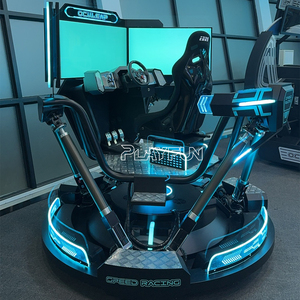 Macchina da Gioco Arcade di Corse per Parchi Divertimento, Giochi di Corse HD con 3 Schermi, Macchina per Simulazione di Corse Dinamiche VR - Product Image 6