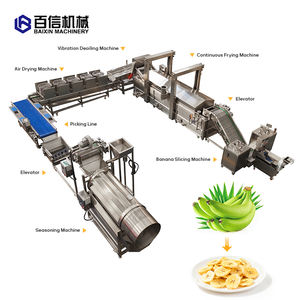 Línea de Producción de Chips de Plátano Semiautomática en Oferta con Acero Inoxidable 304 y Servicio Global - Product Image 4