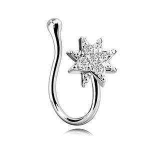 Melhor preço nariz anel argola sem pendurar esperança piercing jóias - Product Image 1