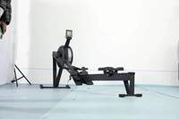 Máquina de Remo con Resistencia al Viento, Comercial, para Gimnasio en Casa, Equipo de Entrenamiento Cardiovascular, Gran Venta
