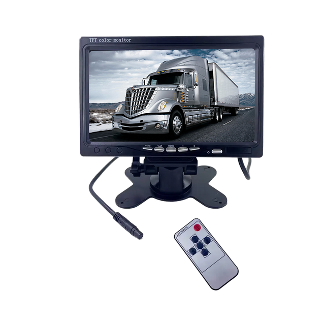 7-inch Desktop Monitor Truck Night Vision Reversing Camera Vehicle Monitoring High-definition Bus Camera 24V 10 Meters 20 Meters