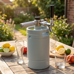 Distributeur de Boissons Portable Inox 2L pour Cocktails – Kit de Cocktails à Pression pour l'Été et la Plage – Meilleures Ventes - Product Image 4