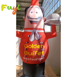 Air Dance con pollo per la decorazione del negozio di ristoranti a buon mercato prezzo personalizzato durevole impermeabile stile di vendita calda promozione - Product Image 5