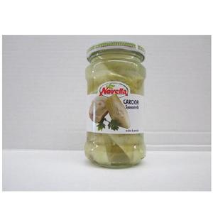 Carciofi Sgusciati Conservati in Salamoia Novella, Verdure in Conserva, 314 ml X 12 Pezzi, Conservare Refrigerato - Product Image 1