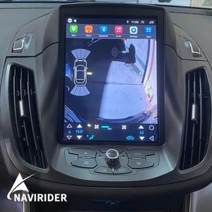 Autoradio Android 13 avec CarPlay, navigation GPS, lecteur vidéo, écran Tesla 10,4 pouces pour Ford Kuga C-max Escape 2013 2015 2018 - Product Image 1