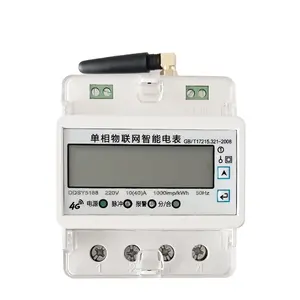 DDSY5188 Wifi tek fazlı akıllı elektrik sayacı LCD ekran darbe RS485 portu DL/T 645-2007 modbus-rtu fabrika satış