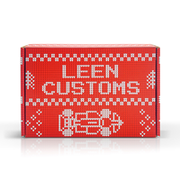 Boîtes à vêtements personnalisées imprimées en rose rouge Boîte postale en carton ondulé Boîte d'emballage avec logo pour chaussures vêtements