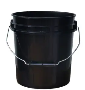 Food Grade 1 Gallon Plastic Buckets With Handle And Lid with hinge Plastic Pail