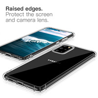Étui pour S20 Plus, vente chaude, transparent, TPU, haute protection, antichoc, anti-rayures, option de logo personnalisé pour