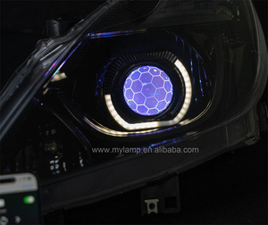 Pour MAZDA BT50 Phare personnalisé BT-50 Phare avant Angel Eye avec <span class=keywords><strong>clignotant</strong></span> séquentiel/RGBW Turbine - Product Image 6