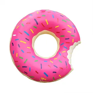 Heat supply custom children adult inflatable doughnut swimming circles