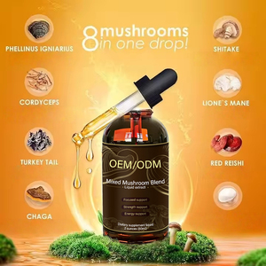 Integratore alimentare 8 in 1 a base di funghi per la salute, il potenziamento cerebrale e il supporto immunitario in <span class=keywords><strong>gocce</strong></span> - Product Image 3