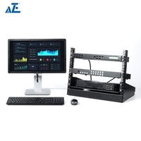Armoire de serveur autonome AZE 2 Post Desktop Open Frame en acier 19 pouces 12U pour équipement réseau certifiée ANSI/EIA IP20 CE