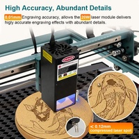 Bureau Twotrees TTS-20 Pro Gravure Laser avec Routeur Rotatif Pompe À Air Gravé Au Laser pour Panneaux De Bois Acrylique Panneau Adhésif
